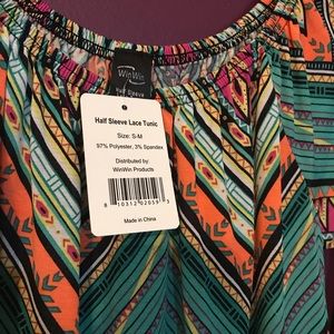 Half Sleeve Lace Tunic